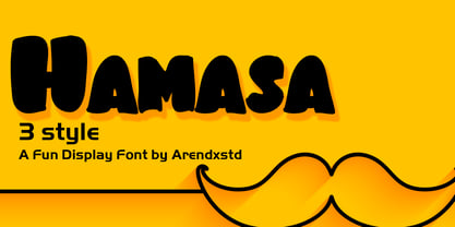 Hamasa Font Poster 7