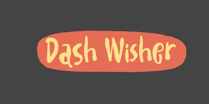 Dash Wisher Font Poster 8