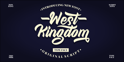 West Kingdom Font Poster 1