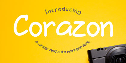 Corazon Font Poster 8