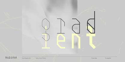 Juxta Sans Mono Font Poster 2