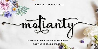 Molianty Font Poster 5