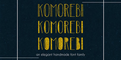 Komorebi Font Poster 1
