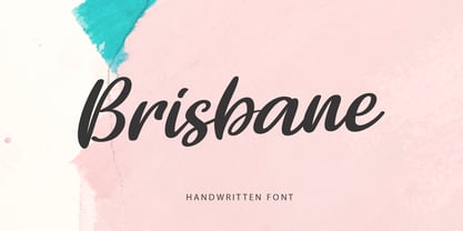 Brisbane Font Poster 9
