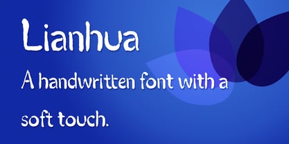 Lianhua Font Poster 3