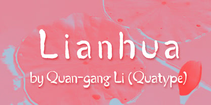 Lianhua Font Poster 6