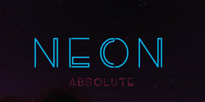 Neon Absolute Police Affiche 1