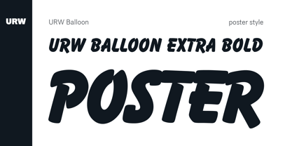 Balloon Font Poster 5