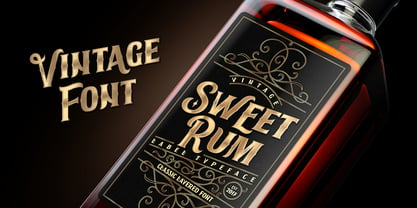 Sweet Rum Fuente Póster 5
