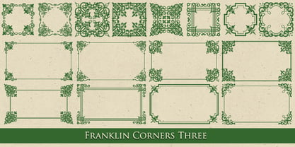 MFC Franklin Corners Drei Font Poster 6
