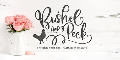 Bushel And Peck Font Poster 14