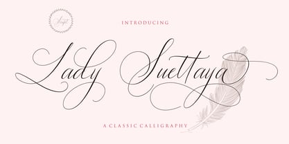 Lady Suettaya Font Poster 7