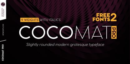 Cocomat Pro Font Poster 1