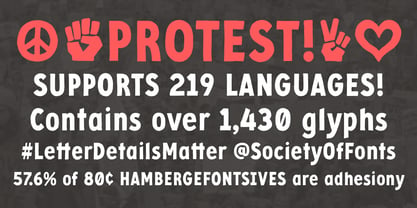 Protest Font Poster 6