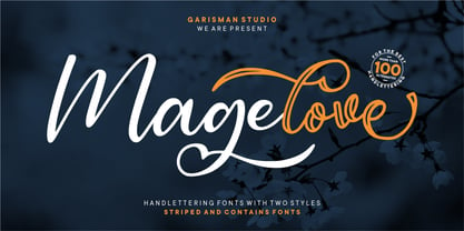 Magelove One Font Poster 10