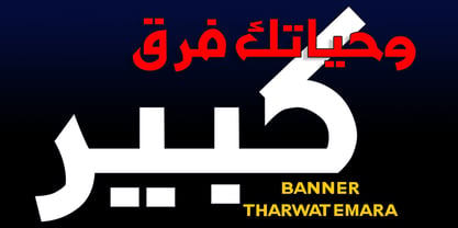 TE Banner Font Poster 5