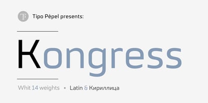 Kongress Font Poster 8