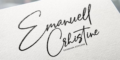Amostely Signature Font Poster 4