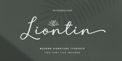 Liontin Font Poster 19