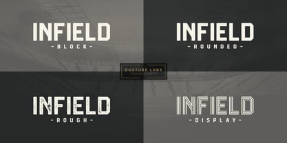 Infield Font Poster 2