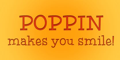Poppin Font Poster 12