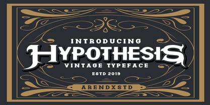Hypothesis Font Poster 4