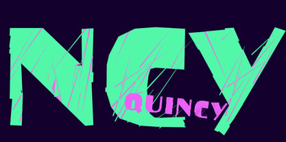 Quincy Font Poster 8