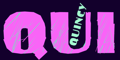 Quincy Font Poster 9