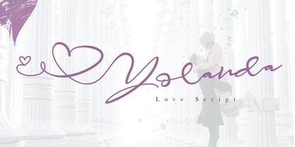 Yolanda Love Script Font Poster 8