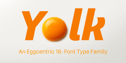 Yolk Font Poster 1