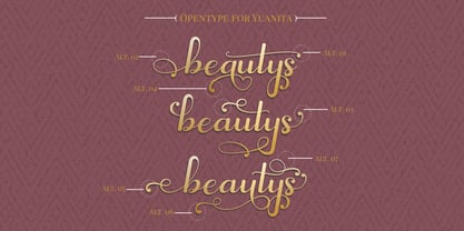 Yuanita Font Poster 12