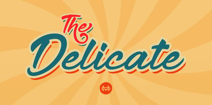 The Delicate Font Poster 15