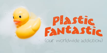Plastic Fantastic Font Poster 5