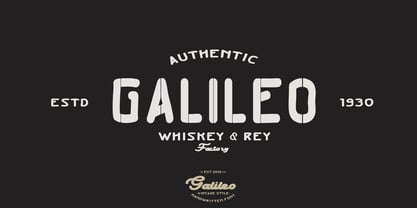 Galileo Font Poster 3