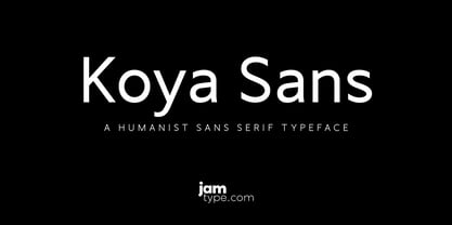 Koya Sans Police Poster 9