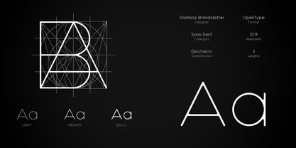AB One Font Poster 2