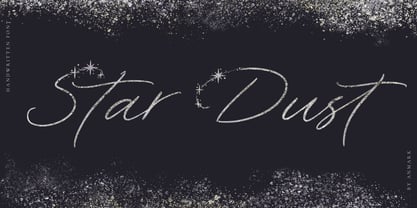 Star Dust Fuente Póster 1