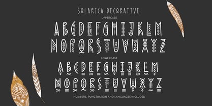 Solarica Font Poster 3