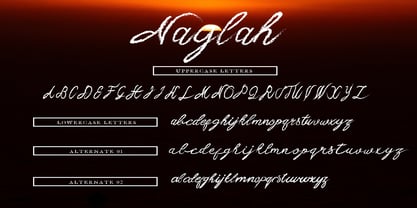 Naylah Font Poster 8