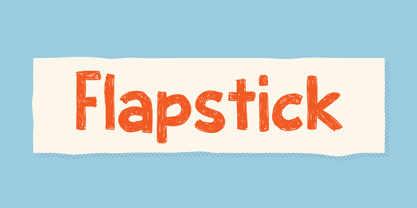 Flapstick Font Poster 8