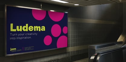 Ludema Font Poster 11
