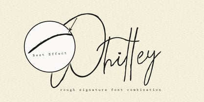 Whitley Font Poster 3