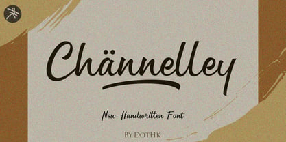 Channelley Script Font Poster 1
