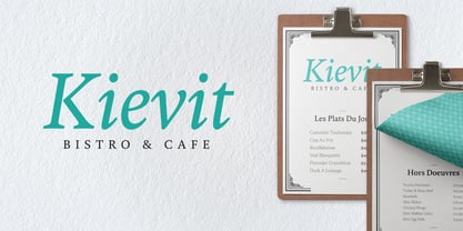 FF Kievit Serif Font Poster 2