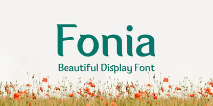 Fonia Font Poster 7