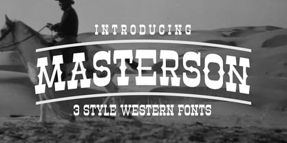 Masterson Font Poster 8