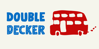 Doubledecker Font Poster 5