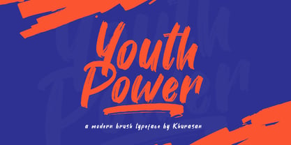 Youth Power Font Poster 5