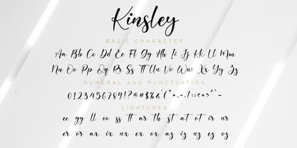 Kinsley Font Poster 2