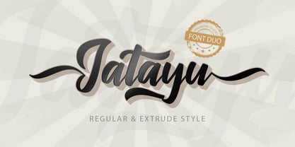 Jatayu Font Poster 5